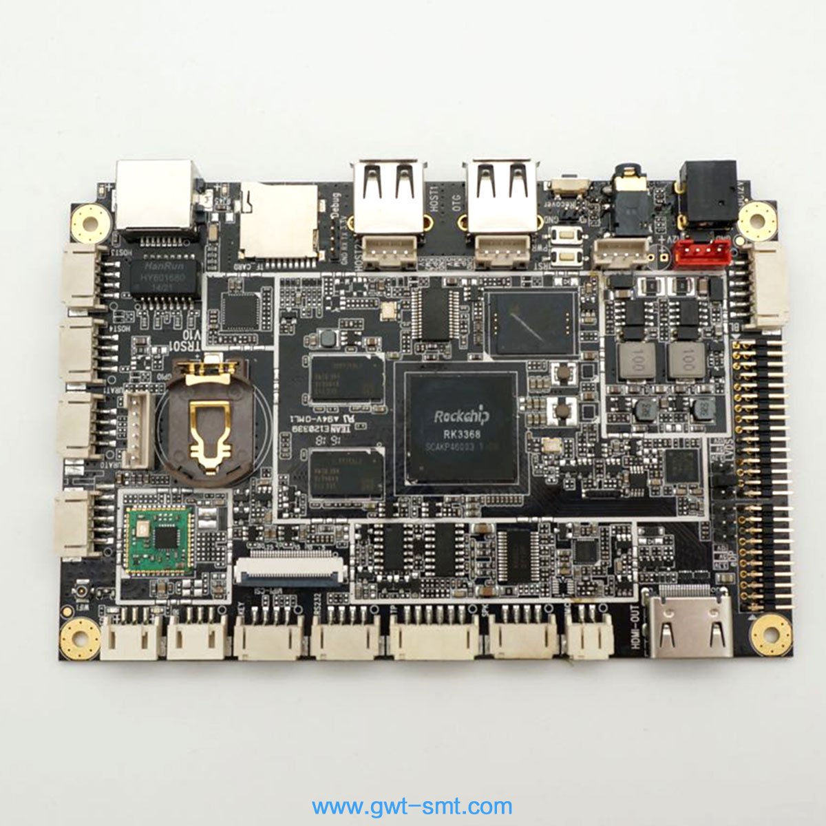 RK3368-smt貼片加工，礦機(jī)主板smt加工，DIP插件后焊